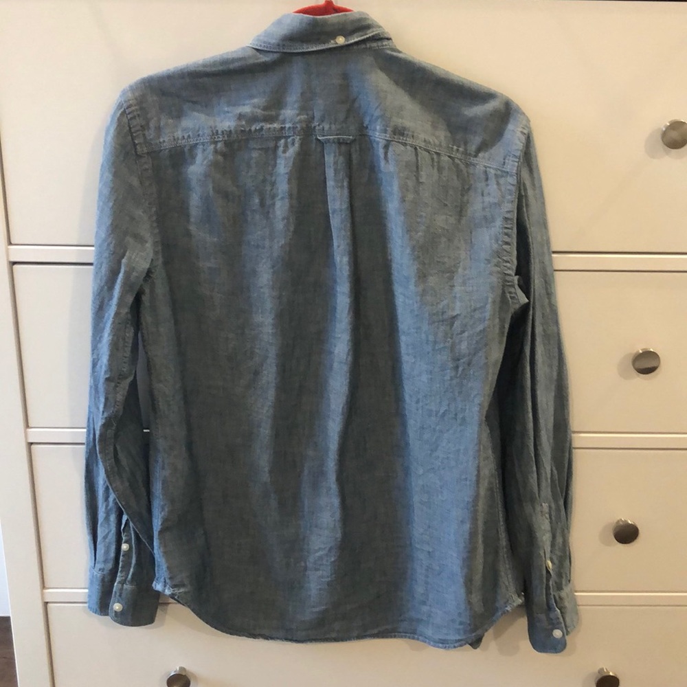 Gap Chambray Button Down - image 3